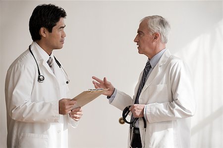 Two doctors Stock Photo - Premium Royalty-Free, Code: 614-02984089