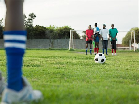 Football game Foto de stock - Sin royalties Premium, Código: 614-02984344