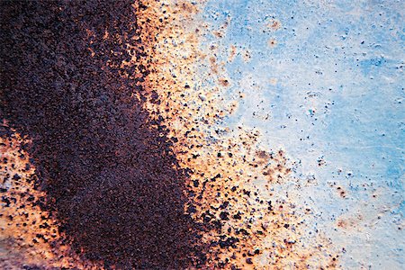 A rusting piece of metal Stock Photo - Premium Royalty-Free, Code: 614-02985485