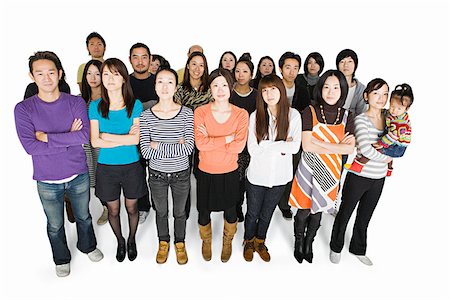 simsearch:614-02983890,k - Large group of people Stock Photo - Premium Royalty-Free, Code: 614-02983885