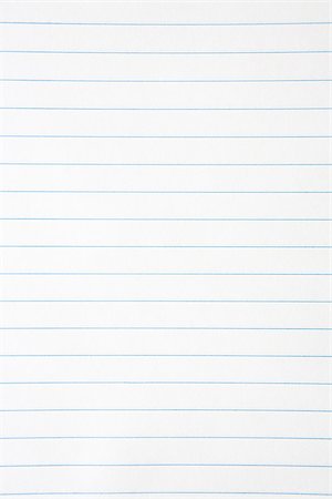 Papier ligné Photographie de stock - Premium Libres de Droits, Code: 614-03020654