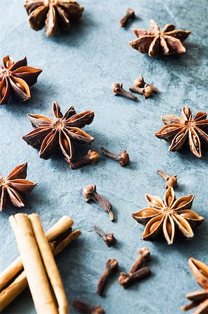 smelling spices - Festive spices Stock Photo - Premium Royalty-Free, Code: 614-03080395