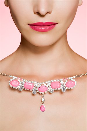 Young woman with necklace Stock Photo - Premium Royalty-Free, Code: 614-03191333