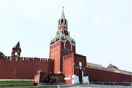 Eastern gate of moscow kremlin Foto de stock - Sin royalties Premium, Código: 614-03393722