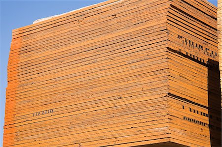 pile wood - Stack of plywood Stock Photo - Premium Royalty-Free, Code: 614-03419837