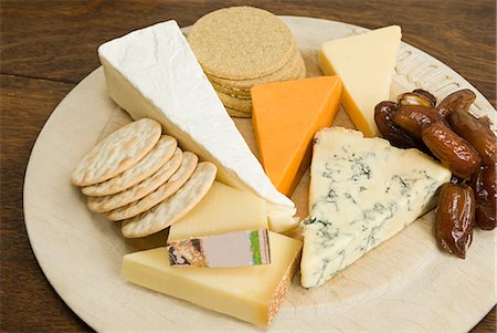 Plateau de fromages Photographie de stock - Premium Libres de Droits, Code: 614-03420344