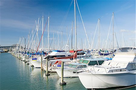Westhaven Marina, Auckland Stock Photo - Premium Royalty-Free, Code: 614-03454975