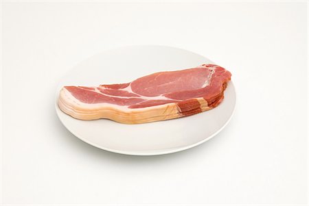 Bacon rashers Foto de stock - Sin royalties Premium, Código: 614-03506701