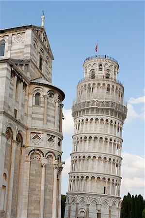 pisa - Leaning tower of Pisa, Italy Foto de stock - Sin royalties Premium, Código: 614-03684269