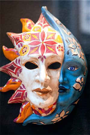 Masque de carnaval de Venise Photographie de stock - Premium Libres de Droits, Code: 614-03684352