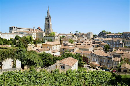 Saint Emilion, Aquitaine, France Photographie de stock - Premium Libres de Droits, Code: 614-03747150