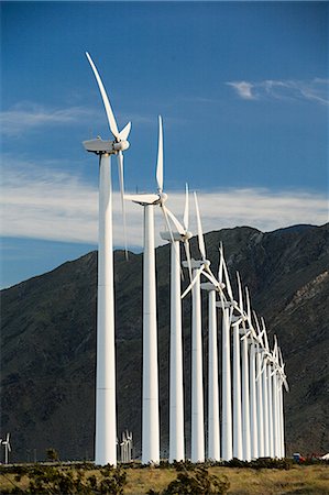 Wind farm, Indian Wells, California, USA Stock Photo - Premium Royalty-Free, Code: 614-03763933