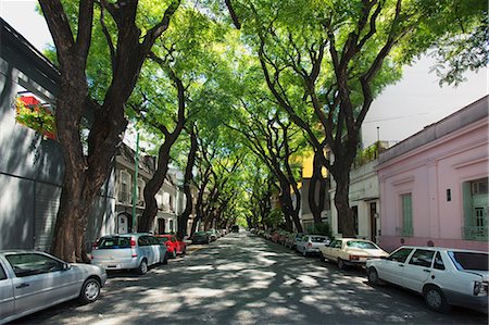 Street in Palermo Viejo, Buenos Aires, Argentina Stock Photo - Premium Royalty-Free, Code: 614-03902152