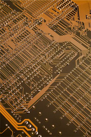 Circuit board Foto de stock - Sin royalties Premium, Código: 614-03903436