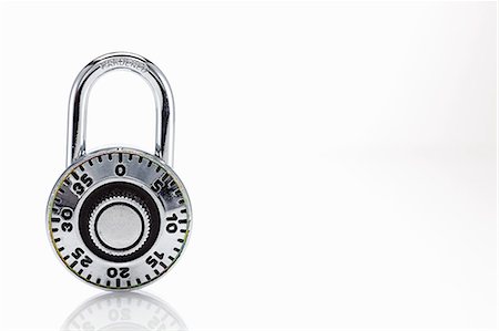 padlock - Combination lock Stock Photo - Premium Royalty-Free, Code: 614-03982118