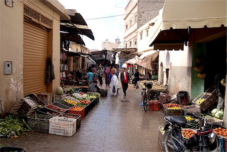 Morocco, Taroudant, souk Foto de stock - Sin royalties Premium, Código: 610-05391157