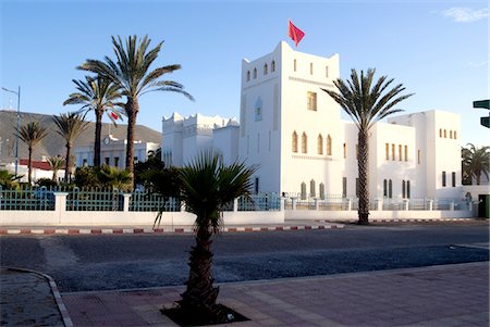 Morocco, Sidi Ifni, governor's palace Stock Photo - Premium Royalty-Free, Code: 610-05391543