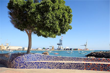 simsearch:610-05392036,k - Spain, Canary islands, Puerto del Rosario, the port Stock Photo - Premium Royalty-Free, Code: 610-05392034