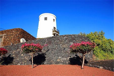 simsearch:610-01578451,k - Espagne, Iles Canaries, Lanzarote, près de parc national de Timanfaya, Yaiza Photographie de stock - Premium Libres de Droits, Code: 610-05392121