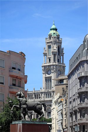 Portugal, Porto, Pacos de Concelho, the town hall Stock Photo - Premium Royalty-Free, Code: 610-05653875
