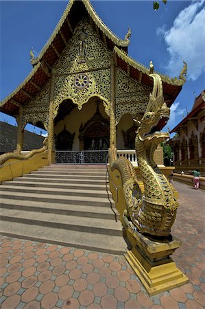 simsearch:610-05842357,k - Thailand, Chiang Mai, Wat Muang Mang Stock Photo - Premium Royalty-Free, Code: 610-05841857