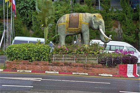 Thailand, Chiang Mai, wat phrathat doi suthep Stock Photo - Premium Royalty-Free, Code: 610-05842348