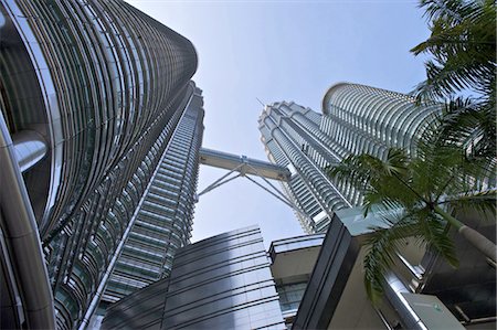 Malaysia, Kuala Lumpur, Petronas tower Foto de stock - Sin royalties Premium, Código: 610-05842387
