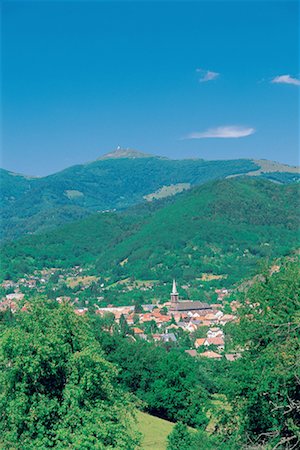 simsearch:610-00682184,k - France, Alsace, Village of Willer and Grand Ballon. Stock Photo - Premium Royalty-Free, Code: 610-00255477