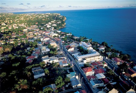 simsearch:610-02000437,k - Français des Antilles, Guadeloupe, vue aérienne Photographie de stock - Premium Libres de Droits, Code: 610-00255739