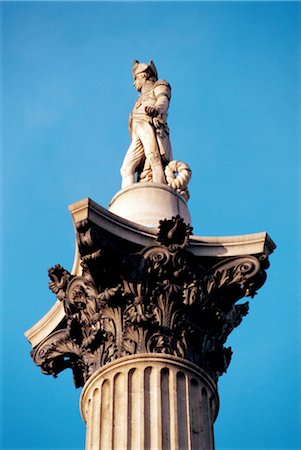 simsearch:610-00256891,k - Angleterre, Londres, Trafalgar Square, la colonne de Nelson Photographie de stock - Premium Libres de Droits, Code: 610-00256868
