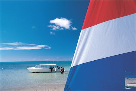 Mauritius, Trou-aux-biches, leisure boats Stock Photo - Premium Royalty-Free, Code: 610-00256991