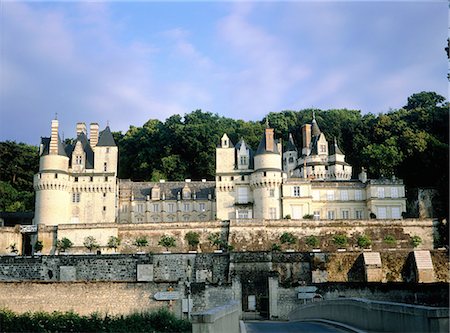 simsearch:610-00255653,k - France, Touraine, Rigny-Ussé, château d'Ussé Photographie de stock - Premium Libres de Droits, Code: 610-00682517