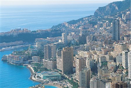 simsearch:610-03504445,k - Principauté de Monaco, vue générale Photographie de stock - Premium Libres de Droits, Code: 610-00799074