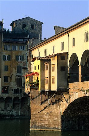 simsearch:610-00256167,k - Italie, Toscane, Florence, Ponte Vecchio Photographie de stock - Premium Libres de Droits, Code: 610-00799739