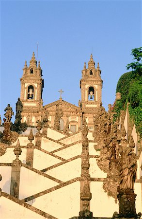 simsearch:610-00682593,k - Église de Bom Jesus de Portugal, Braga, Photographie de stock - Premium Libres de Droits, Code: 610-00800364
