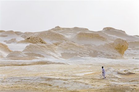 Désert de Libye, l'Egypte, le désert blanc Photographie de stock - Premium Libres de Droits, Code: 610-01577139