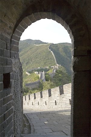 simsearch:610-02373572,k - China, near Beijing, Mu Tian Yu, the Great Wall Stock Photo - Premium Royalty-Free, Code: 610-01578256