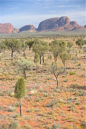 simsearch:610-00254952,k - Australie, Northern Territory, Uluru-kata Tjuta national park, les Olgas Photographie de stock - Premium Libres de Droits, Code: 610-02374156