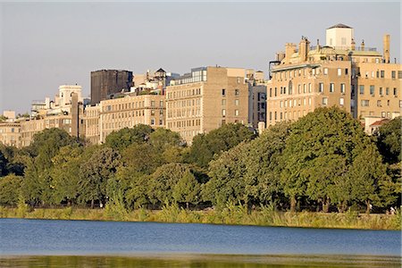 simsearch:610-02374260,k - United States, New York, Manhattan, Central Park, the reservoir Stock Photo - Premium Royalty-Free, Code: 610-02374294