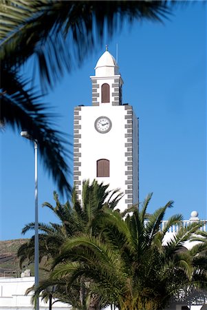 simsearch:610-05392059,k - Spain, Canary islands, Lanzarote, San Bartolomé, church Foto de stock - Sin royalties Premium, Código: 610-03504666