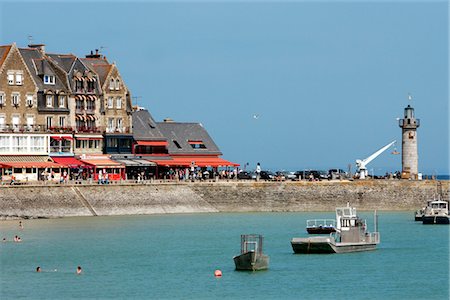 France, Brittany, Cancale, port de la houle Foto de stock - Sin royalties Premium, Código: 610-03503670