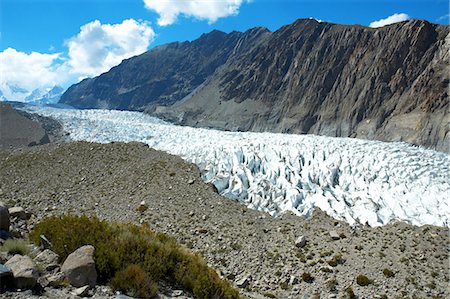 Au Pakistan, la vallée de Hunza, glacier de Passu Photographie de stock - Premium Libres de Droits, Code: 610-03503953