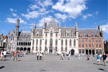 simsearch:610-00257047,k - Belgium, Bruges, provincial palace Stock Photo - Premium Royalty-Free, Code: 610-03809199
