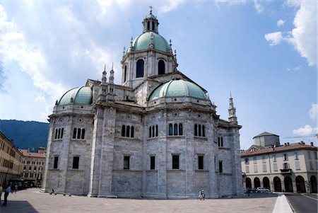 Italy, Lombardy, Como, cathedral Stock Photo - Premium Royalty-Free, Code: 610-03809513