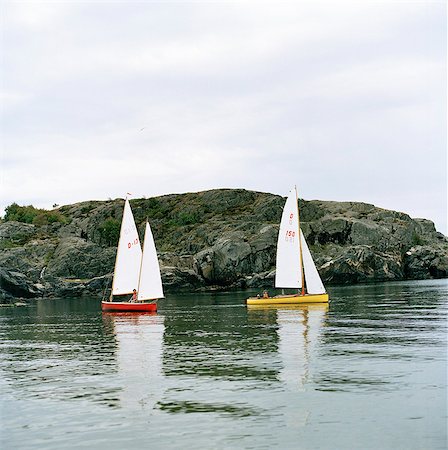 simsearch:632-05759604,k - Sailing boats in the archipelago. Stock Photo - Premium Royalty-Free, Code: 6102-03748840