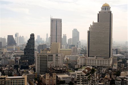 View over Bangkok. Stock Photo - Premium Royalty-Free, Code: 6102-03749341