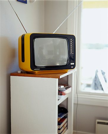 A television from the 70's. Stock Photo - Premium Royalty-Free, Code: 6102-03749430
