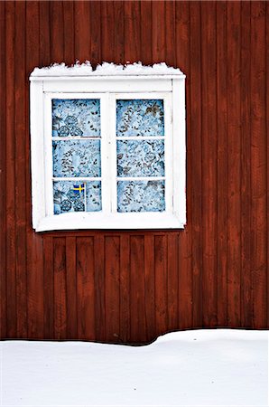 snow house window - A window on a house. Stock Photo - Premium Royalty-Free, Code: 6102-03749555