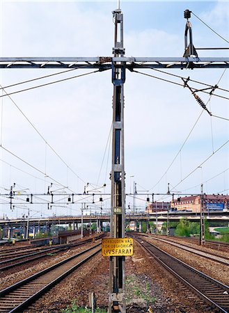 simsearch:400-03977018,k - Commuter train tracks. Stock Photo - Premium Royalty-Free, Code: 6102-03749639