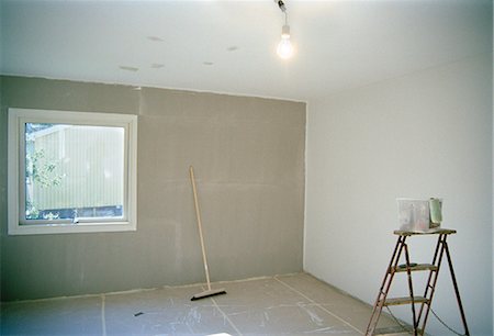 reconstrucción - Rénovation d'une salle, Suède. Photographie de stock - Premium Libres de Droits, Code: 6102-03750416